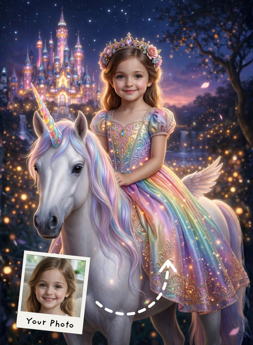 Unicorn Princess Portrait