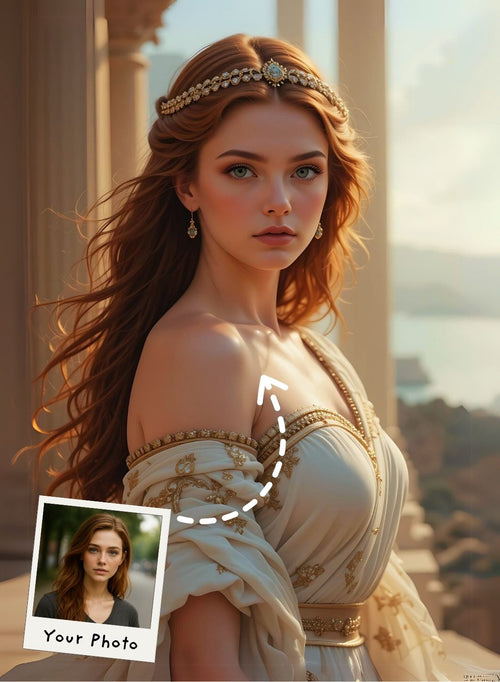 Ethereal Summer Princess Portrait