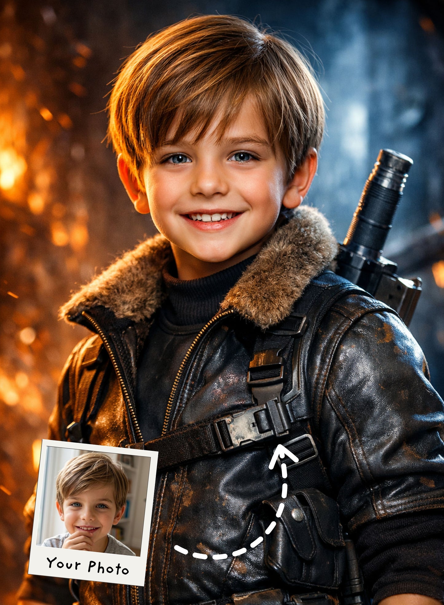 The Tactical Warrior Hero Portrait