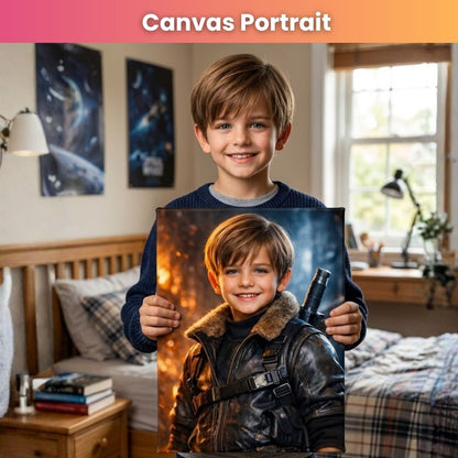 The Tactical Warrior Hero Portrait