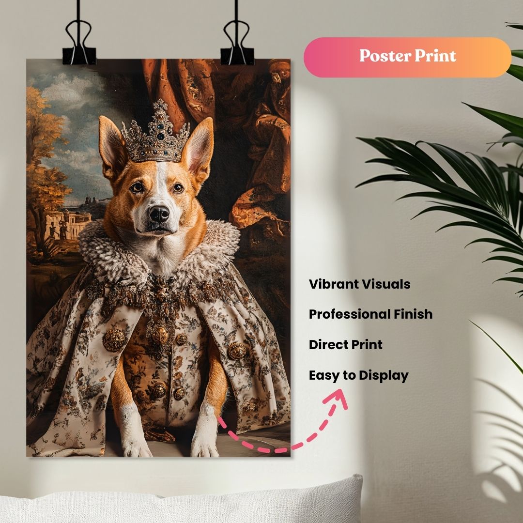Majestic Sovereign of Silken Paws Portrait