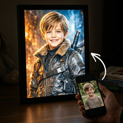 The Tactical Warrior Hero Portrait