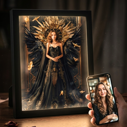 Black Bird Queen Portrait