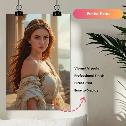 Ethereal Summer Princess Portrait