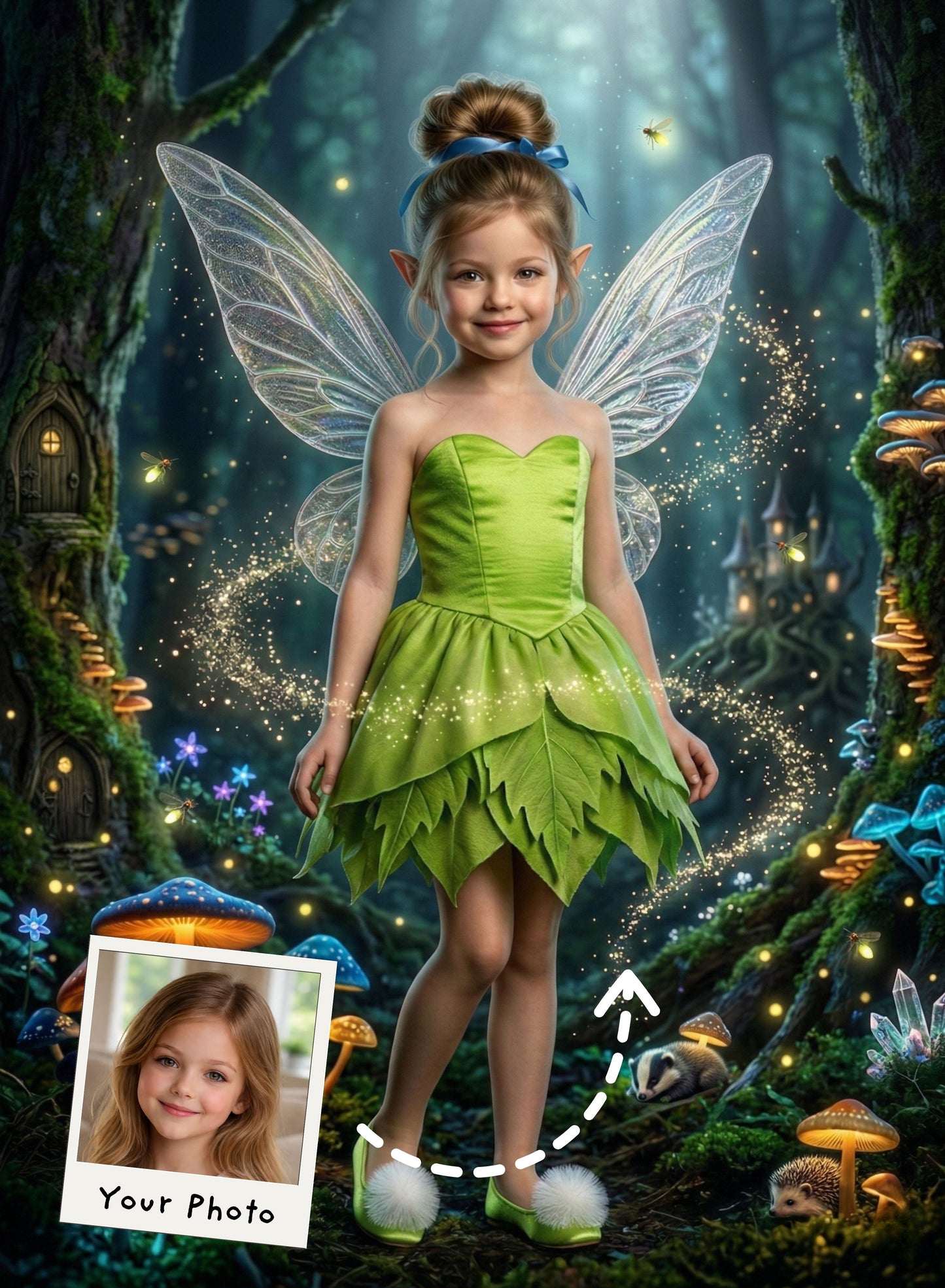 Tinker Bell Fairy Portrait