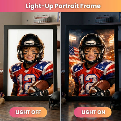 The Rugby Warrior in Action Portrait