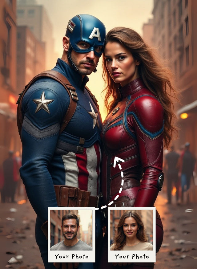 Captain Couple Portrait