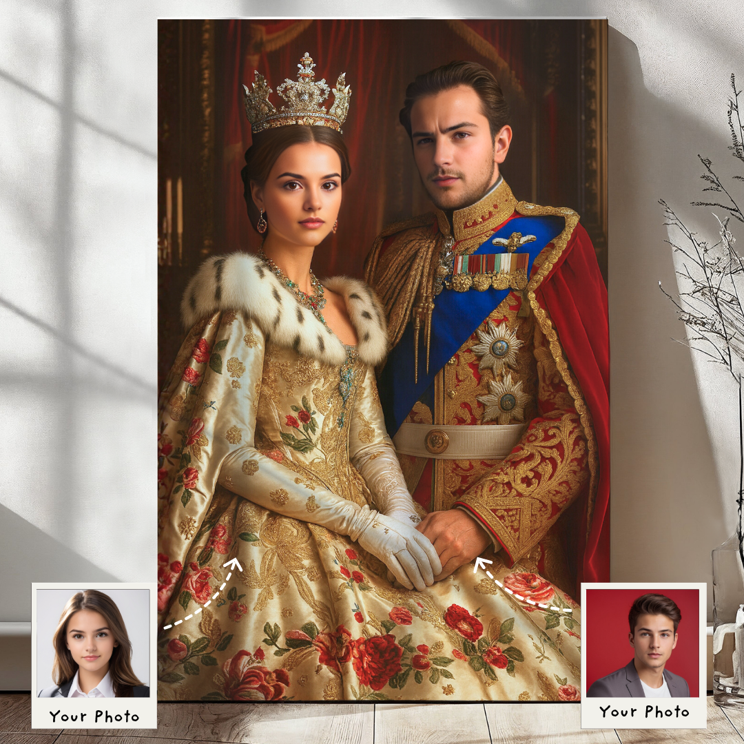 Royalty Romance Couple Portrait