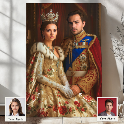 Royalty Romance Couple Portrait