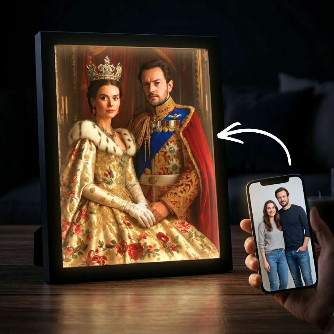 Royalty Romance Couple Portrait