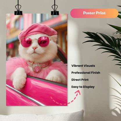 Pawsh in Pink Portrait