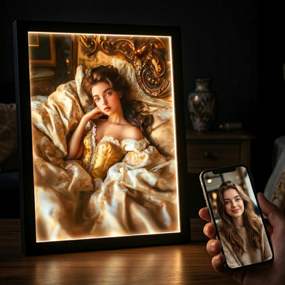Golden Belle Princess Portrait