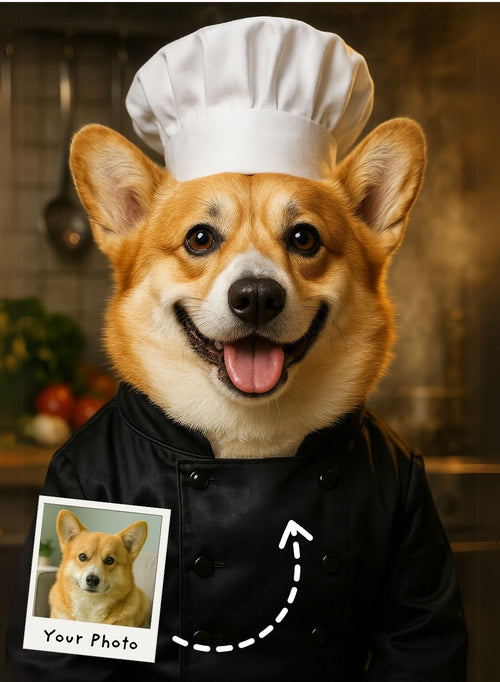 Fluffé the Chef Portrait