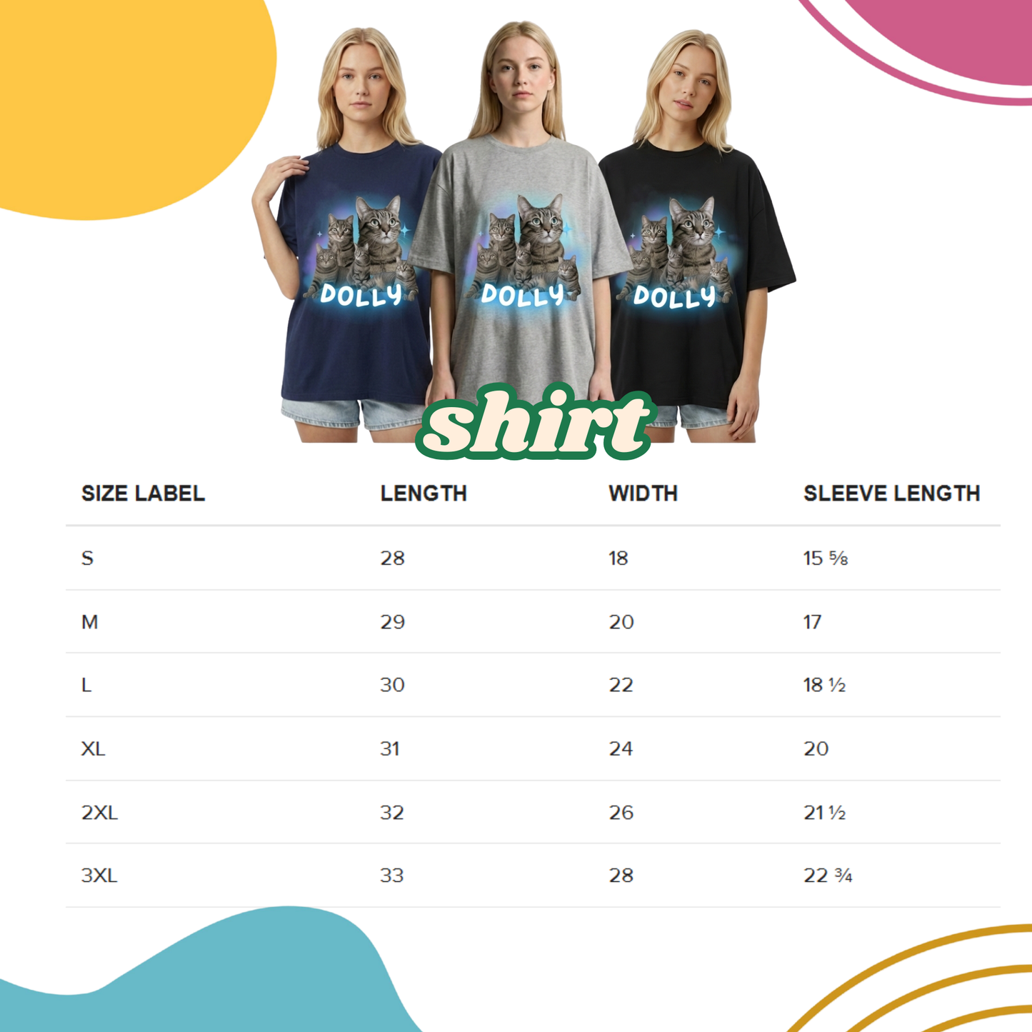 Fluffy Clouds, Fluffier Friends Custom Apparel