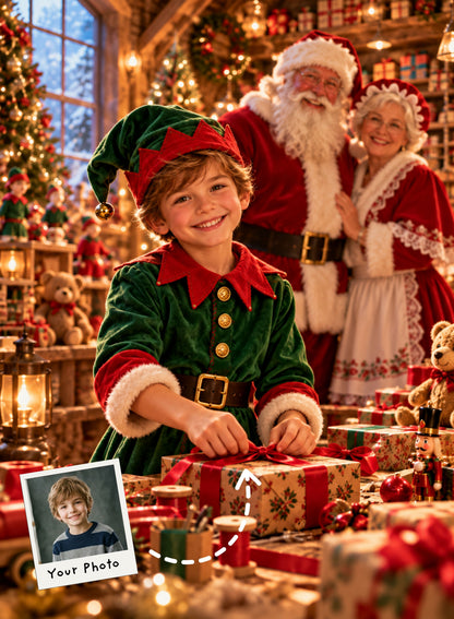 Santa’s Little Helper Portrait