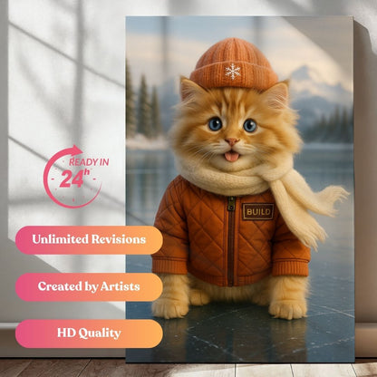 Chilly Pond Rink Pet Portrait