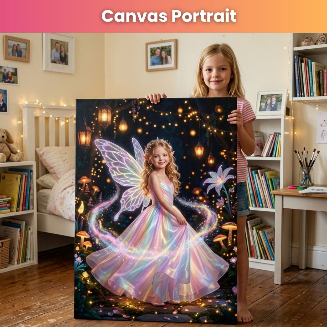 Butterfly Fairy Dust Princess Portrait