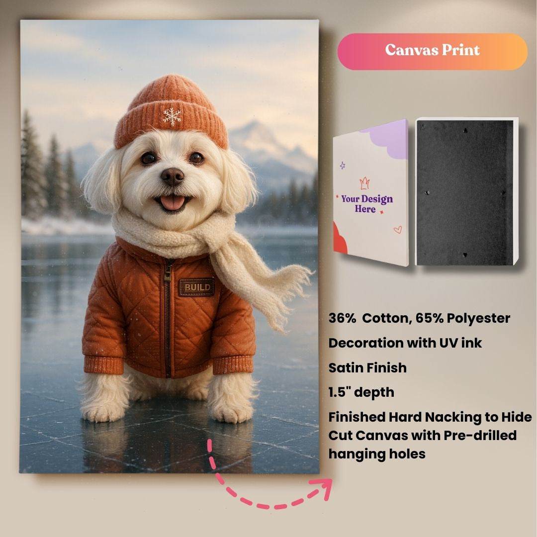 Chilly Pond Rink Pet Portrait