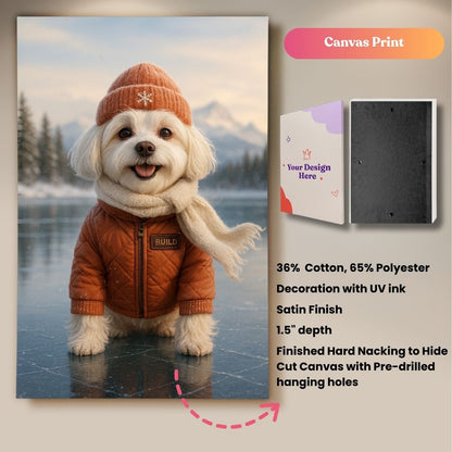 Chilly Pond Rink Pet Portrait