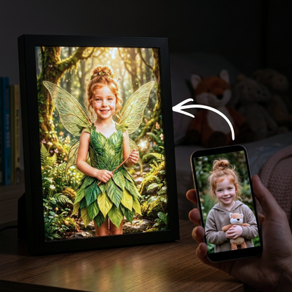 Hidden Fairy of the Forest Portrait