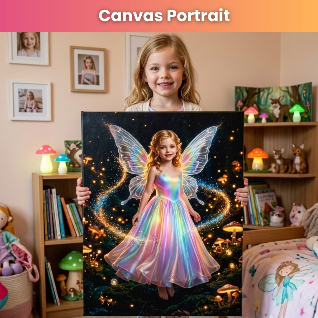 Sparkling Fairy Princess Portrait