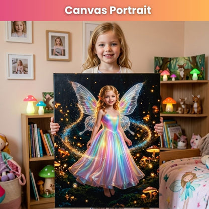 Sparkling Fairy Princess Portrait