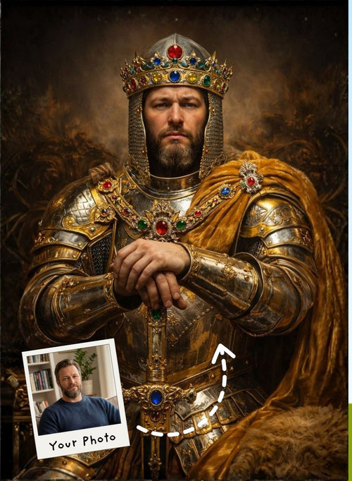 The Majesty in Armor Portrait