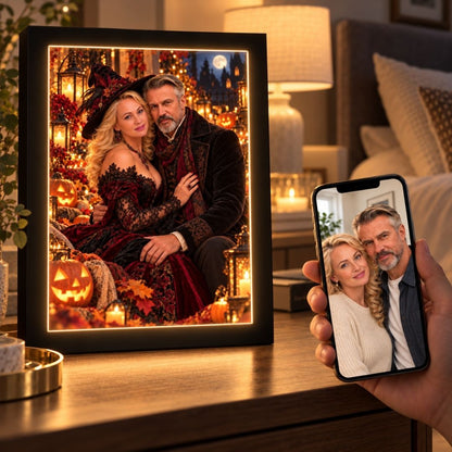 The Midnight Pumpkin Romance Portrait