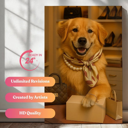 Furshionista Diva Portrait