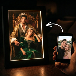 Lovers Beneath the Crown Portrait
