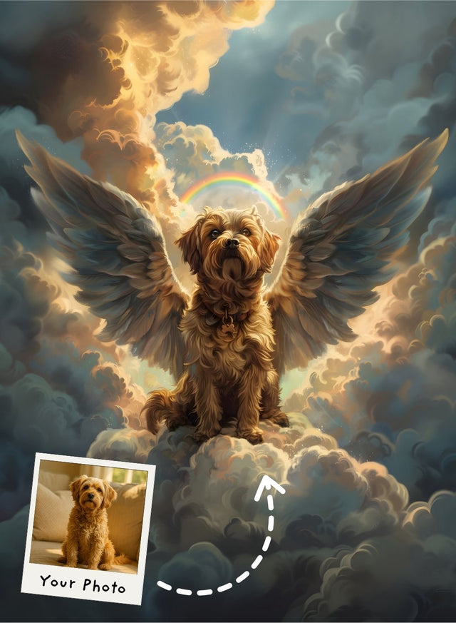 Rainbow Celestial Tails Portrait