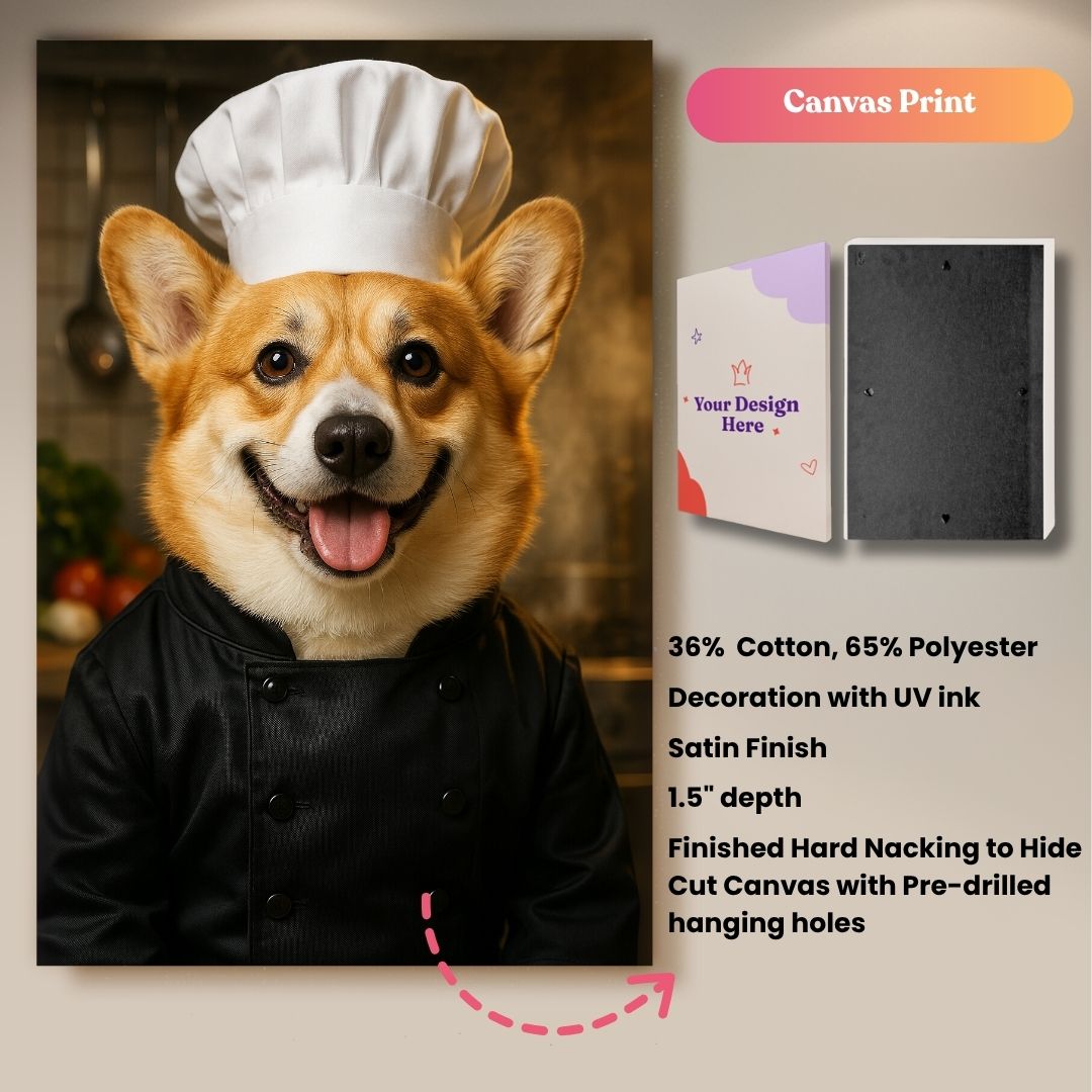 Fluffé the Chef Portrait