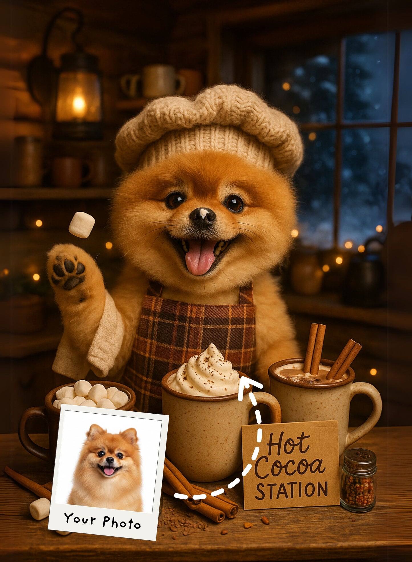Santa’s Sous Chef Portrait