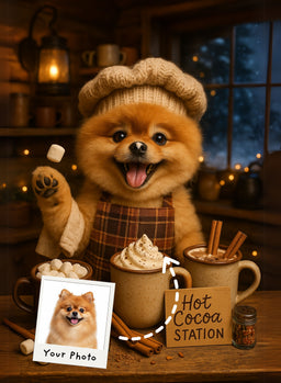 Santa’s Sous Chef Portrait