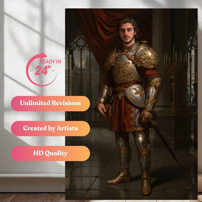 A Noble's Grandeur Portrait