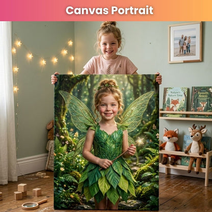 Hidden Fairy of the Forest Portrait