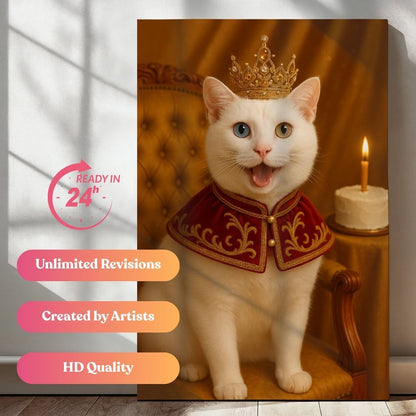 The Royal Ruby Birthday Portrait