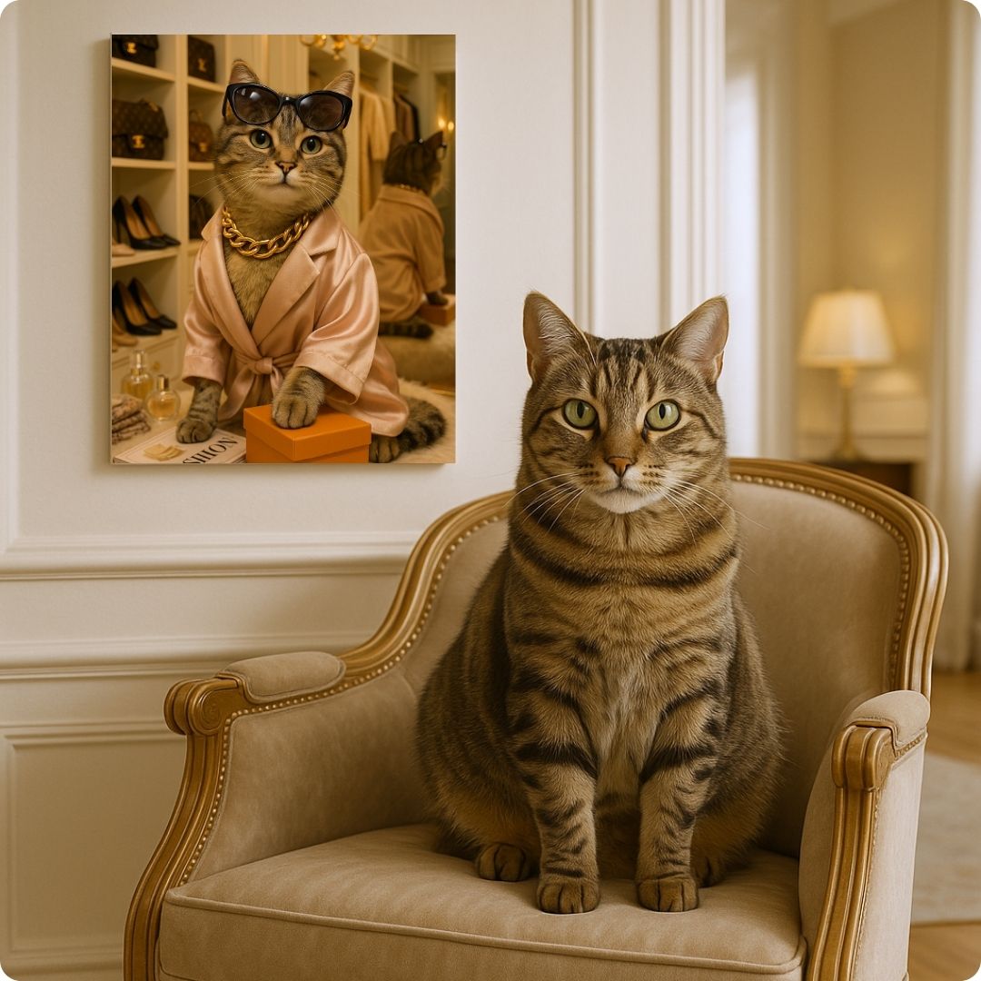 Pawshionista Chic Portrait