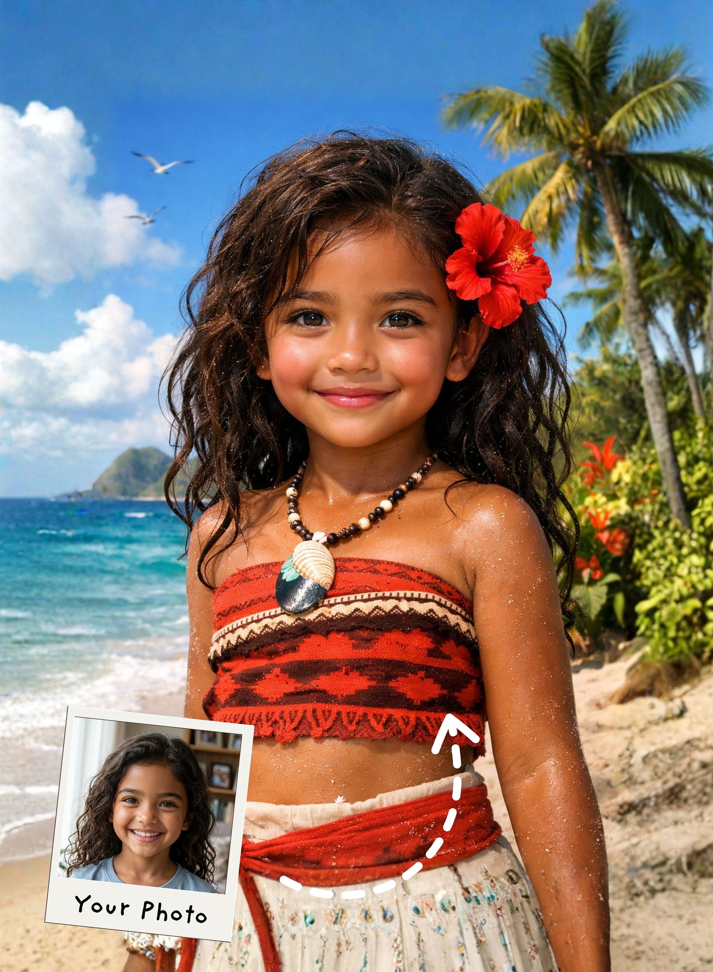 The Summer Island Princess Portrait