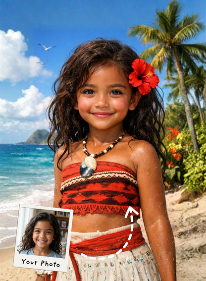 The Summer Island Princess Portrait