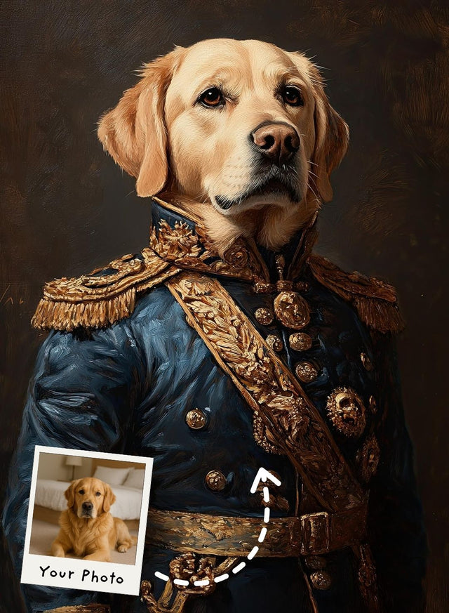 Commander Fluffington the Noble Portrait