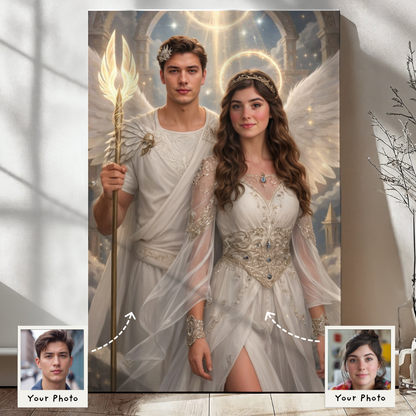 The Heavenly Couple Portrait