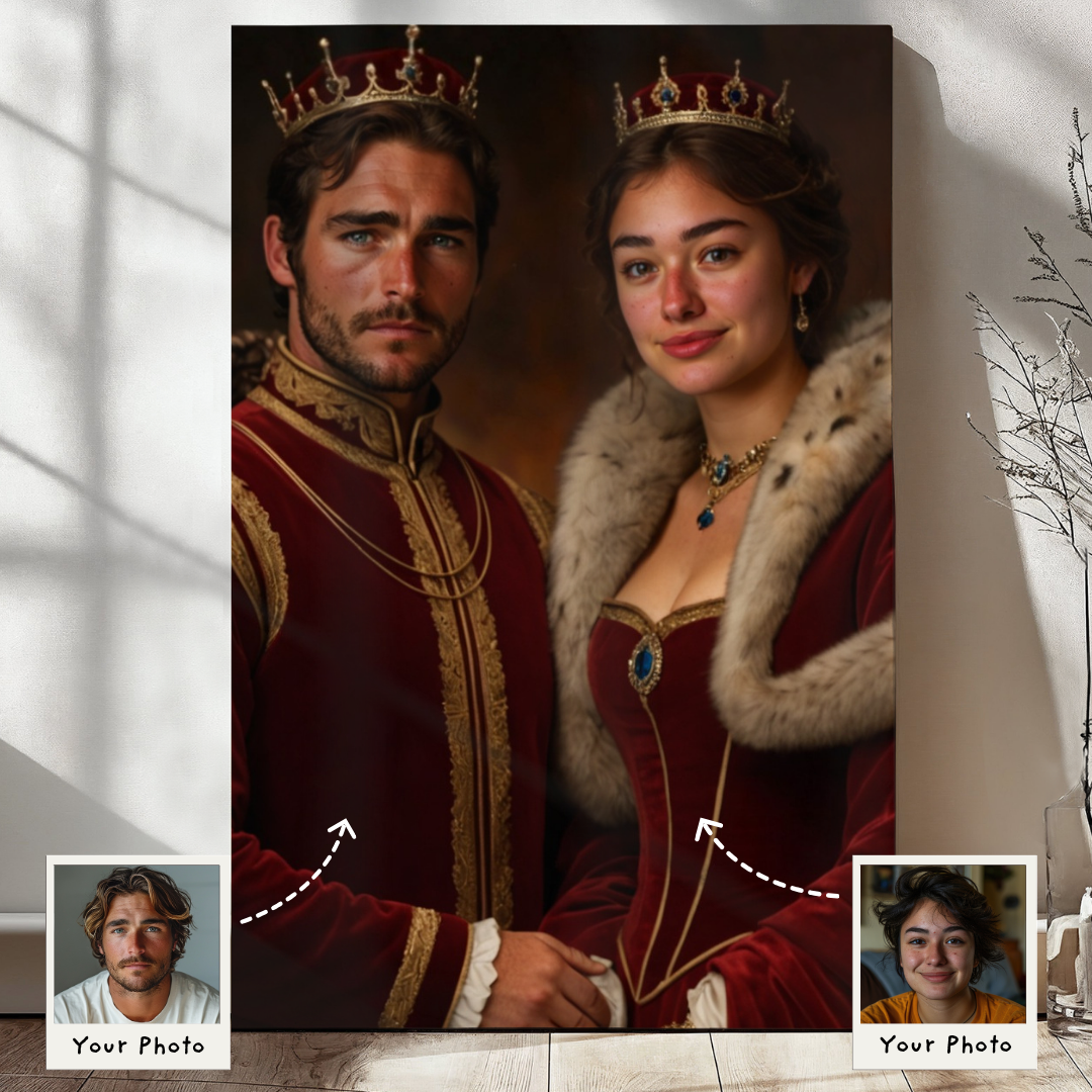 The Elite Royal Couple Portrait