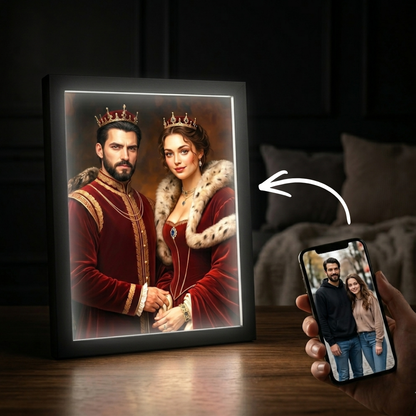 The Elite Royal Couple Portrait