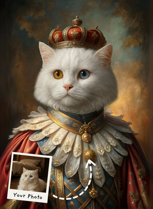 The Seraphic Sovereign Portrait