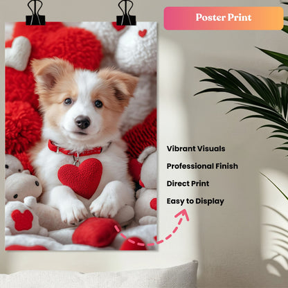 Snuggles & Hearts Portrait