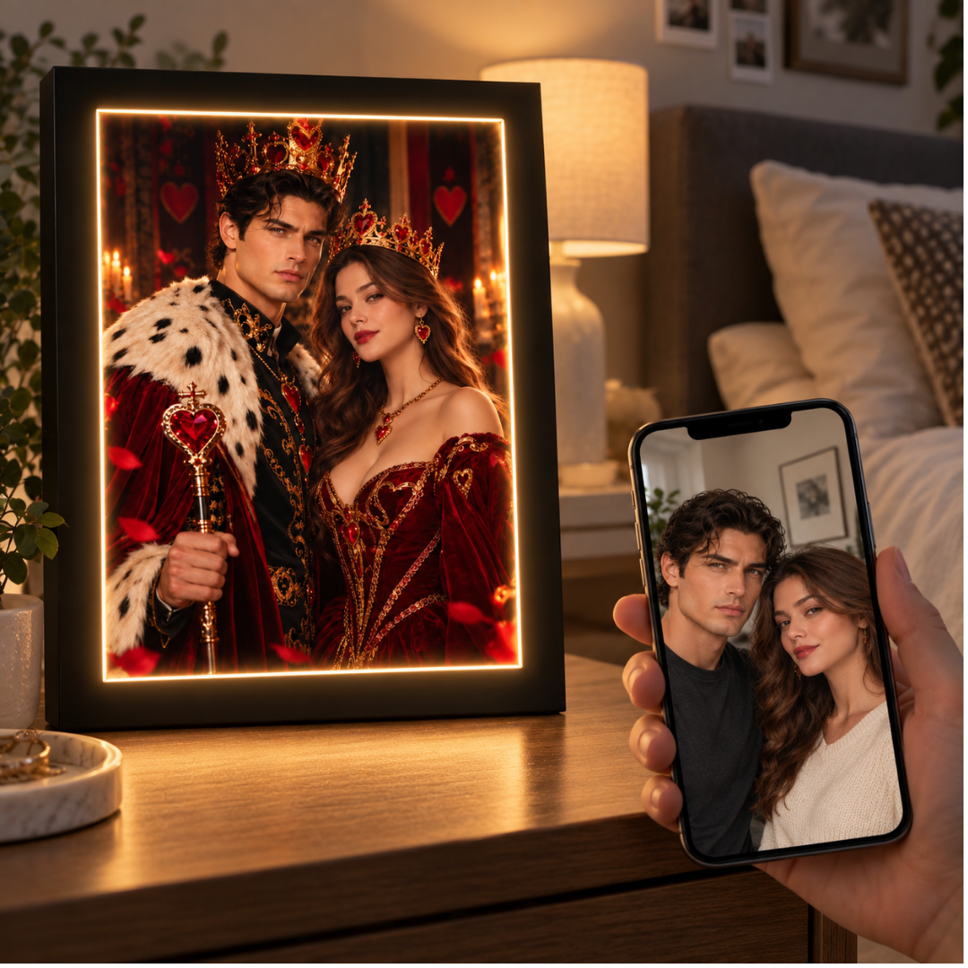 The King & Queen of Hearts Portrait