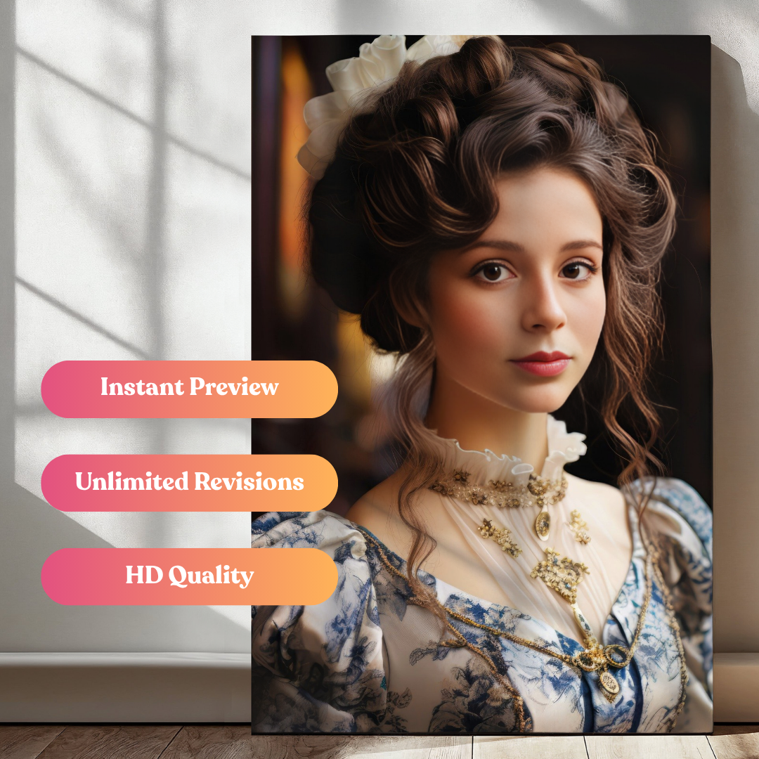 Tropical Princess Portrait