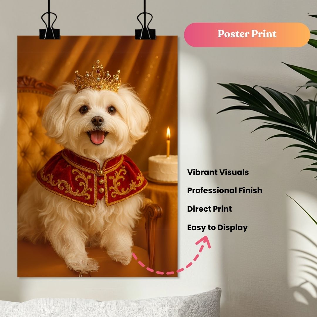 The Royal Ruby Birthday Portrait