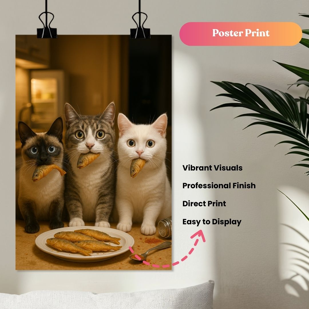 The Paw-ltry Heist Portrait